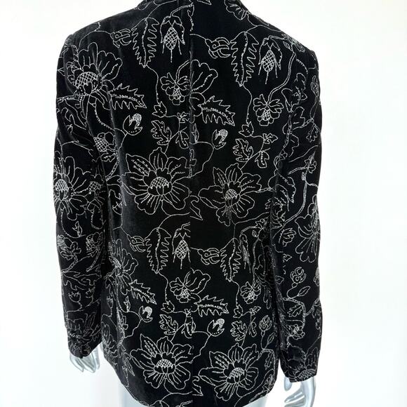 NWT!!! The  Kooples women velvet jacket size 38 FR or 8US Retail 645$ - Picture 6 of 12